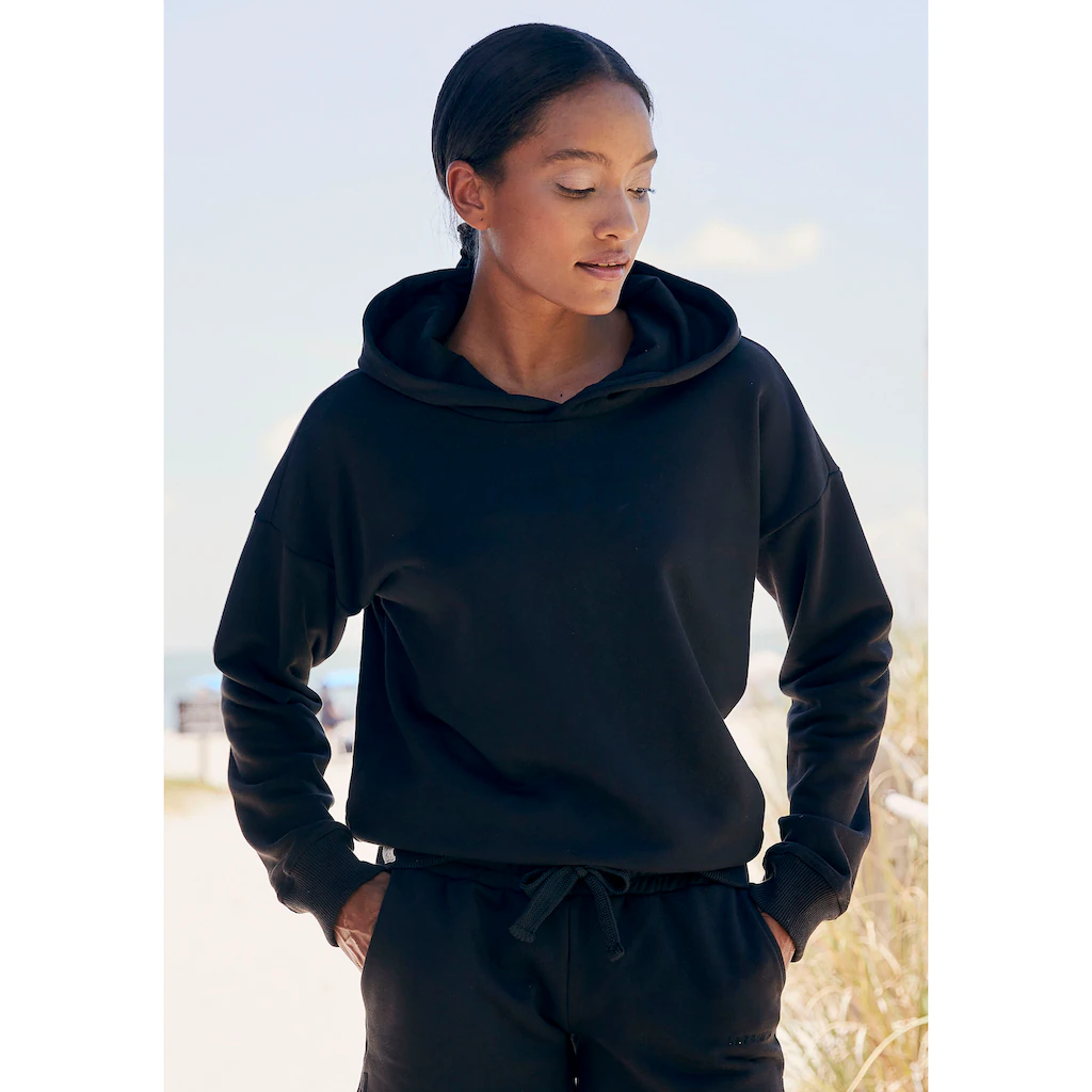 LASCANA Hoodie aus organischer Baumwolle Loungewear
