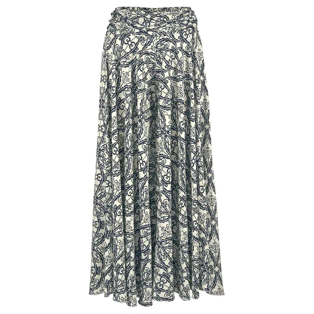 LASCANA Hosenrock Mit Alloverdruck Culotte Extraweites Bein