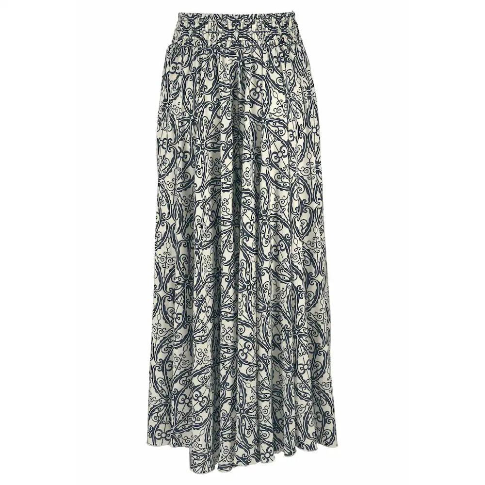 LASCANA Hosenrock Mit Alloverdruck Culotte Extraweites Bein