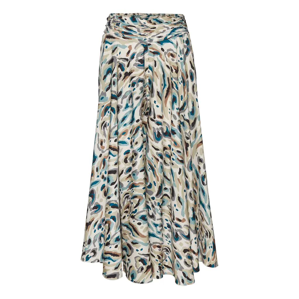 LASCANA Hosenrock Mit Alloverdruck Culotte Extraweites Bein