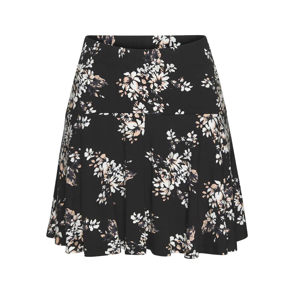 LASCANA Hosenrock Mit Alloverdruck Skort Rock Inklusive Hose Bequemer Bund