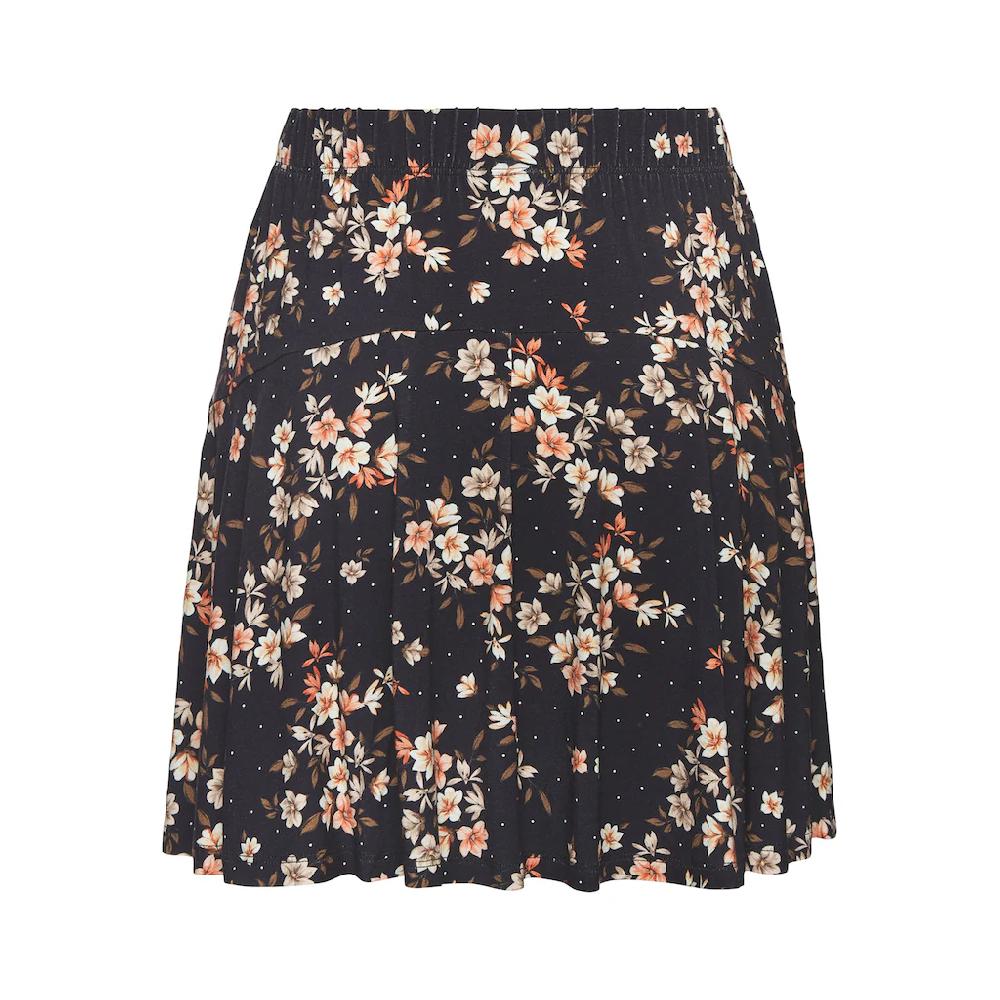 LASCANA Hosenrock Mit Alloverdruck Skort Rock Inklusive Hose Bequemer Bund