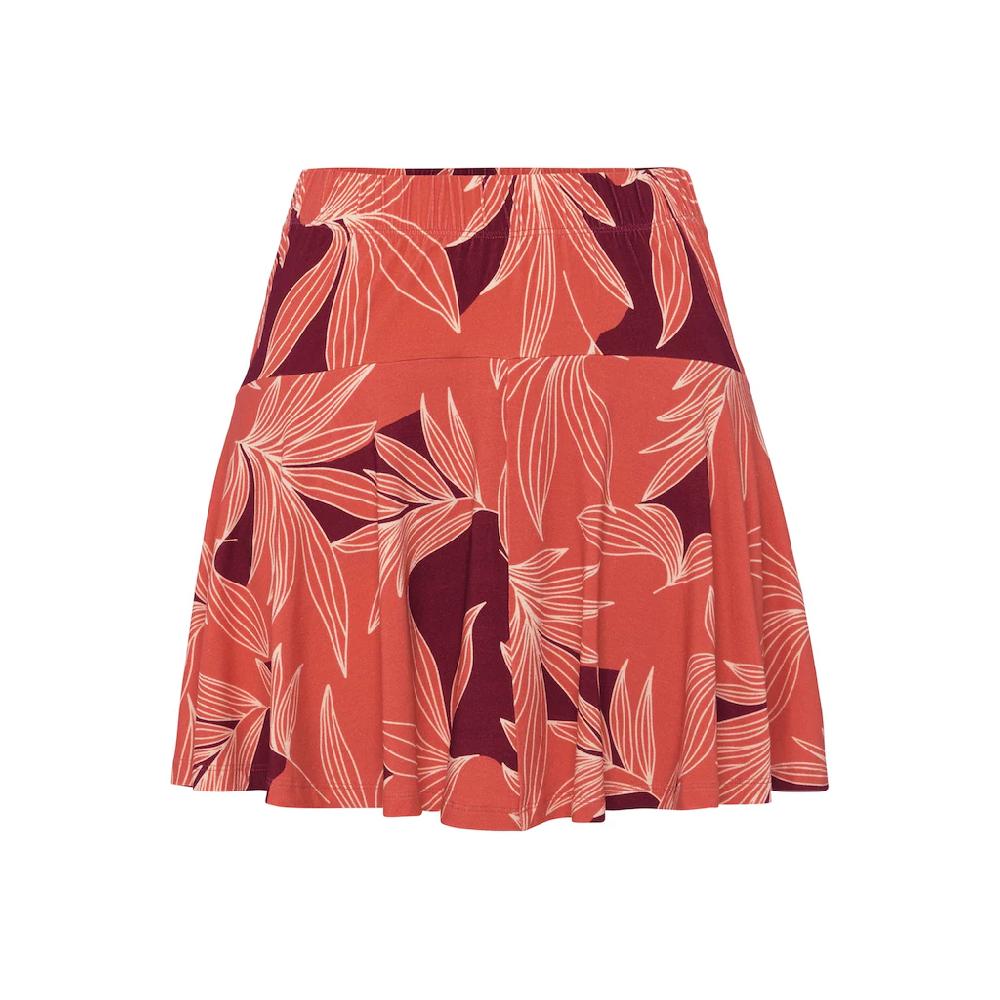 LASCANA Hosenrock Mit Alloverprint Skort Rock Inklusive Hose