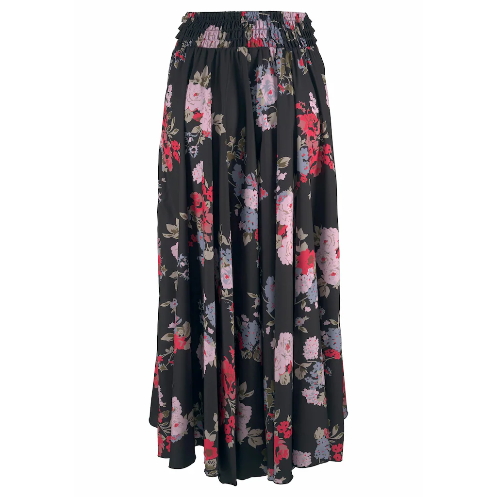 LASCANA Hosenrock Mit Blumenprint Culotte Extraweites Bein