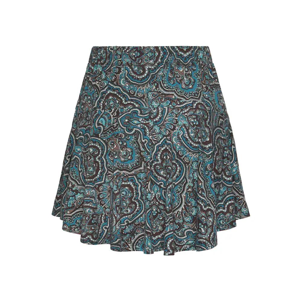 LASCANA Hosenrock Mit Paisleydruck Skort Rock Inklusive Hose