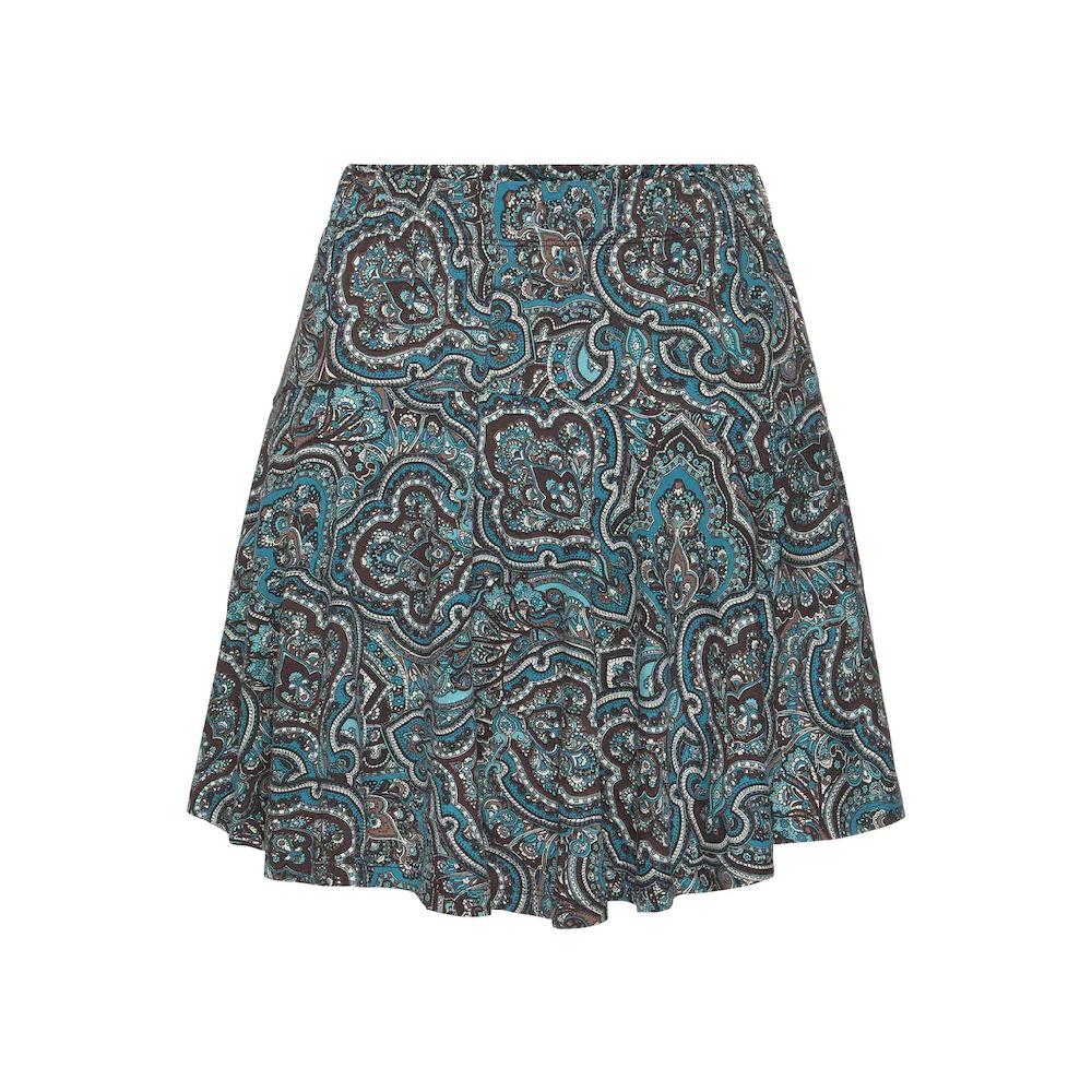 LASCANA Hosenrock Mit Paisleydruck Skort Rock Inklusive Hose