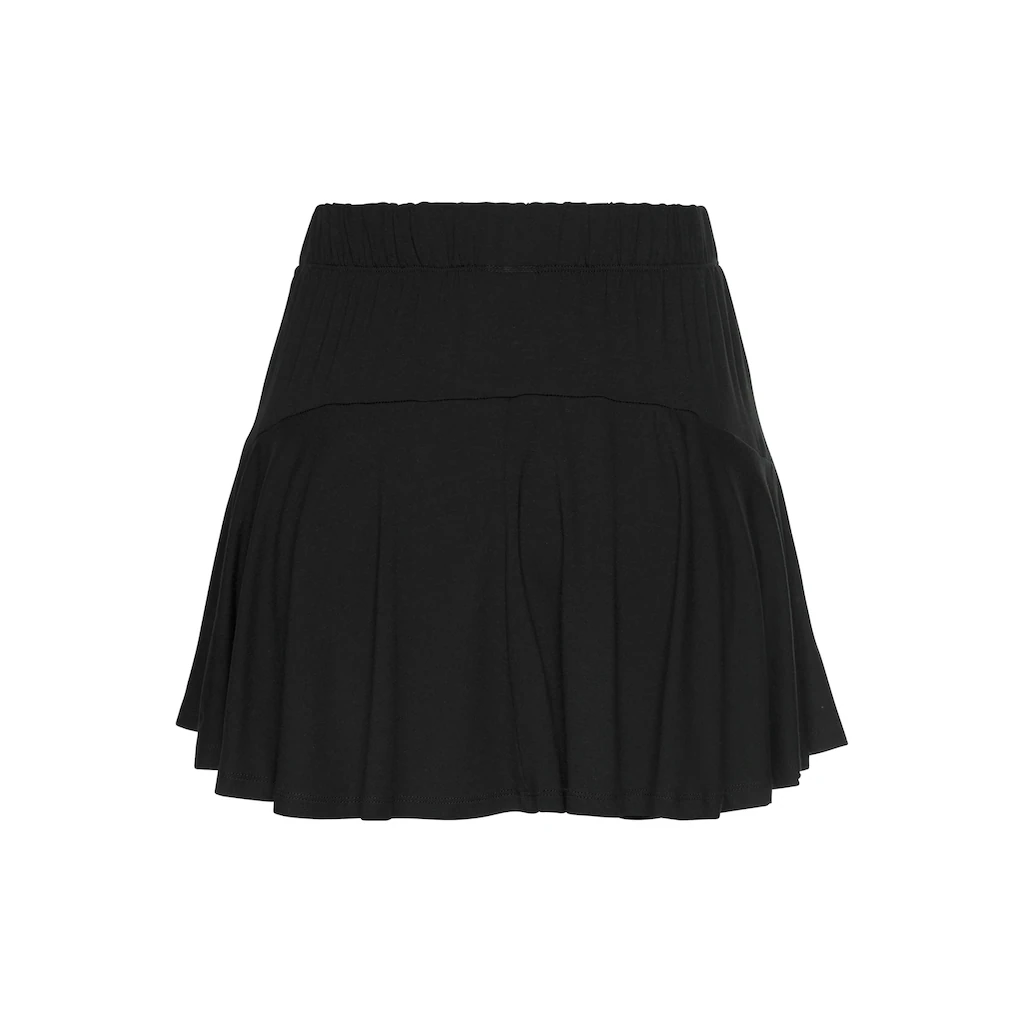 LASCANA Hosenrock Skort Rock Inklusive Hose Basic