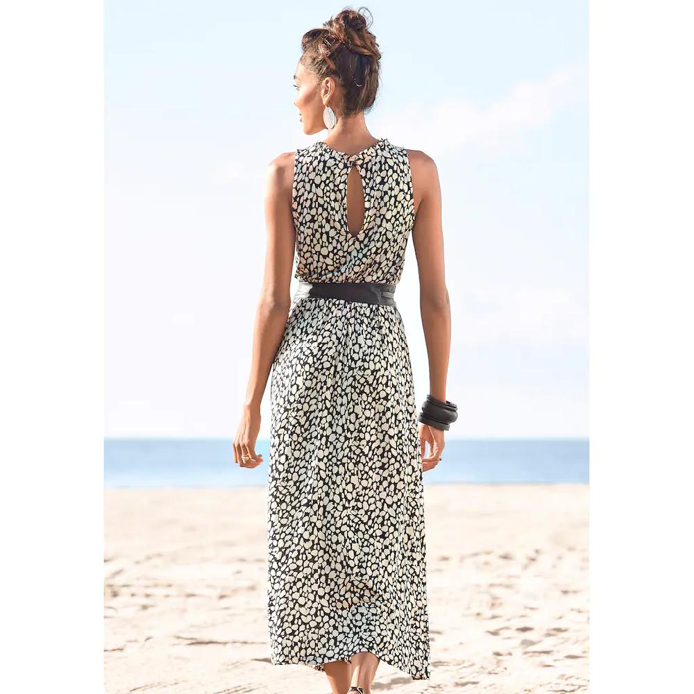 LASCANA Jerseykleid Mit Alloverdruck