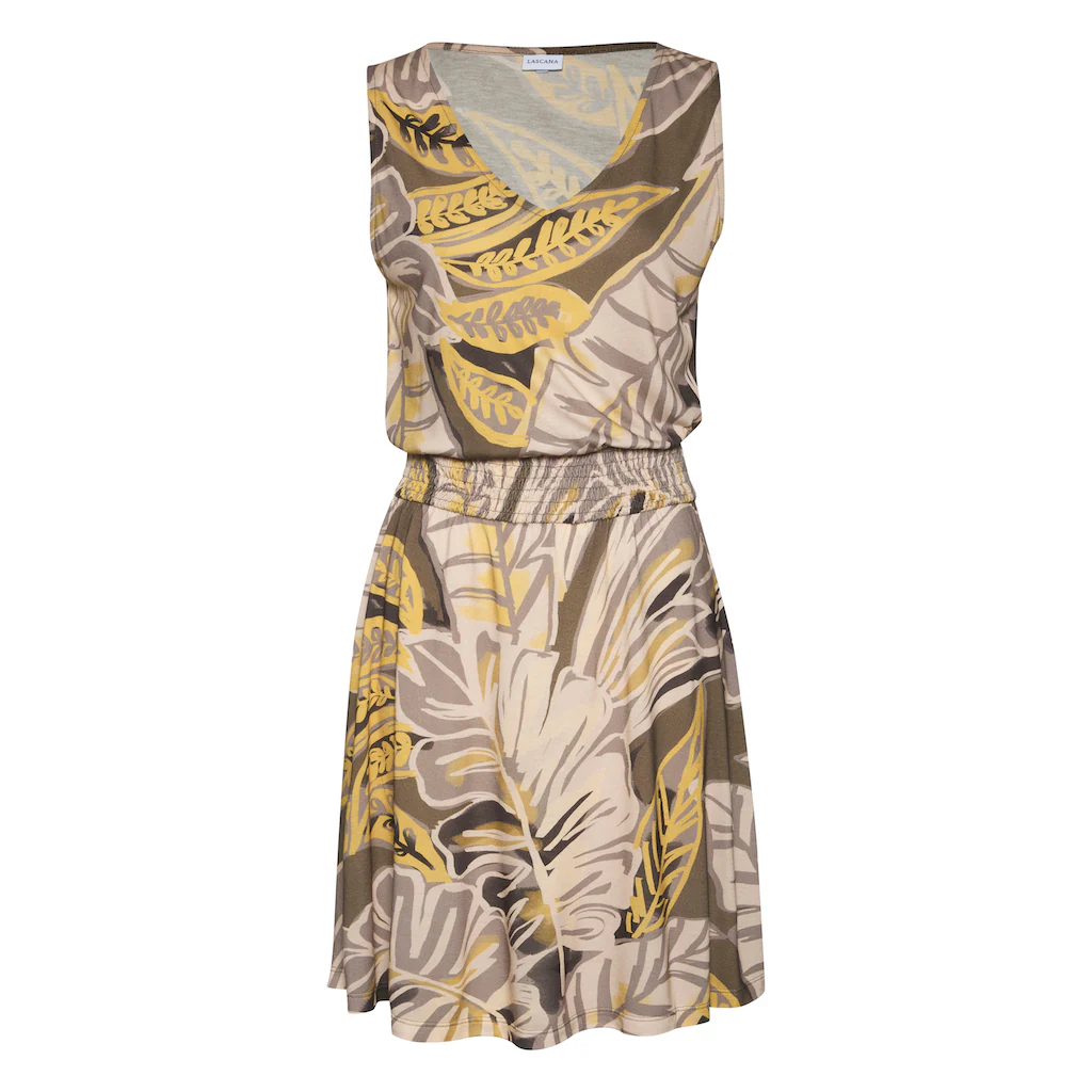 LASCANA Jerseykleid Mit Alloverdruck
