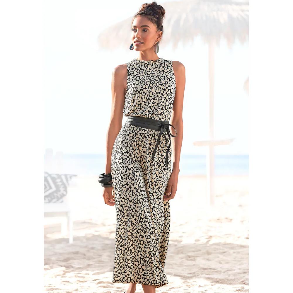 LASCANA Jerseykleid mit Alloverdruck