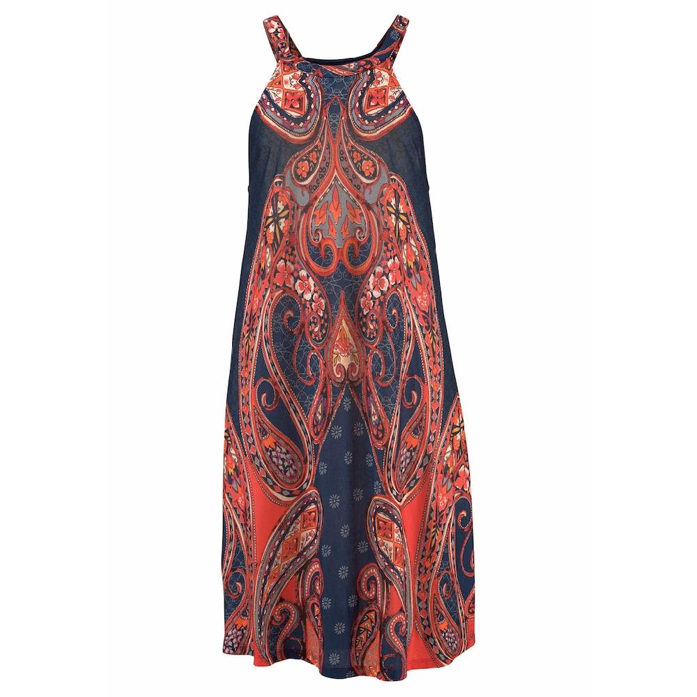 LASCANA Jerseykleid Mit Alloverprint Elegantes Sommerkleid Minikleid Strandkleid