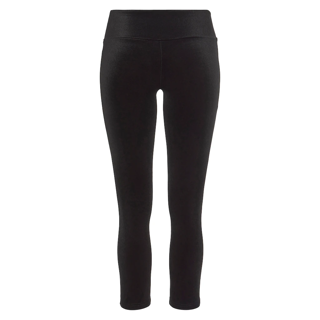 LASCANA Leggings In Weicher Elastischer Samtoptik