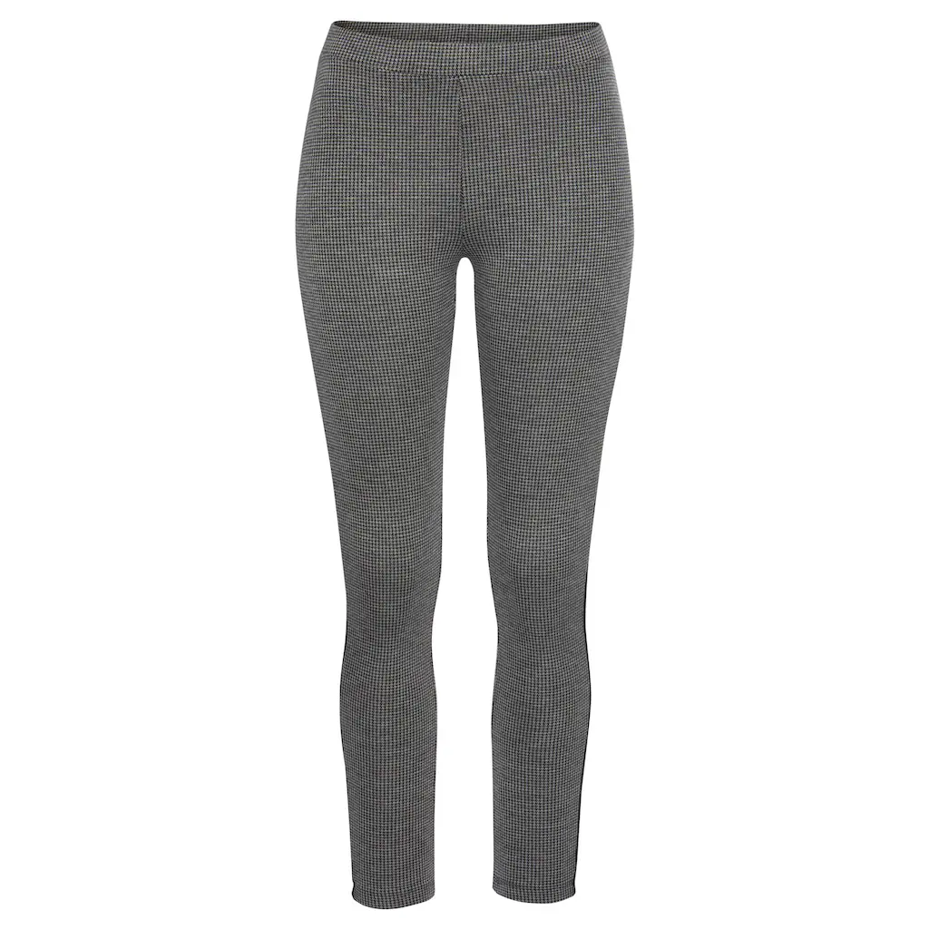 LASCANA Leggings Mit Pepita Muster
