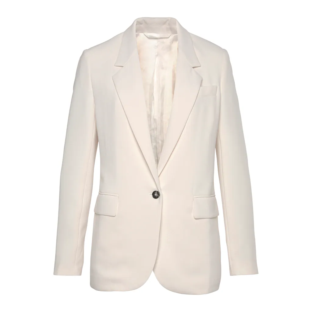 LASCANA Longblazer Mit Reverskragen Und Schlitz Hinten Damenblazer Elegant-chic