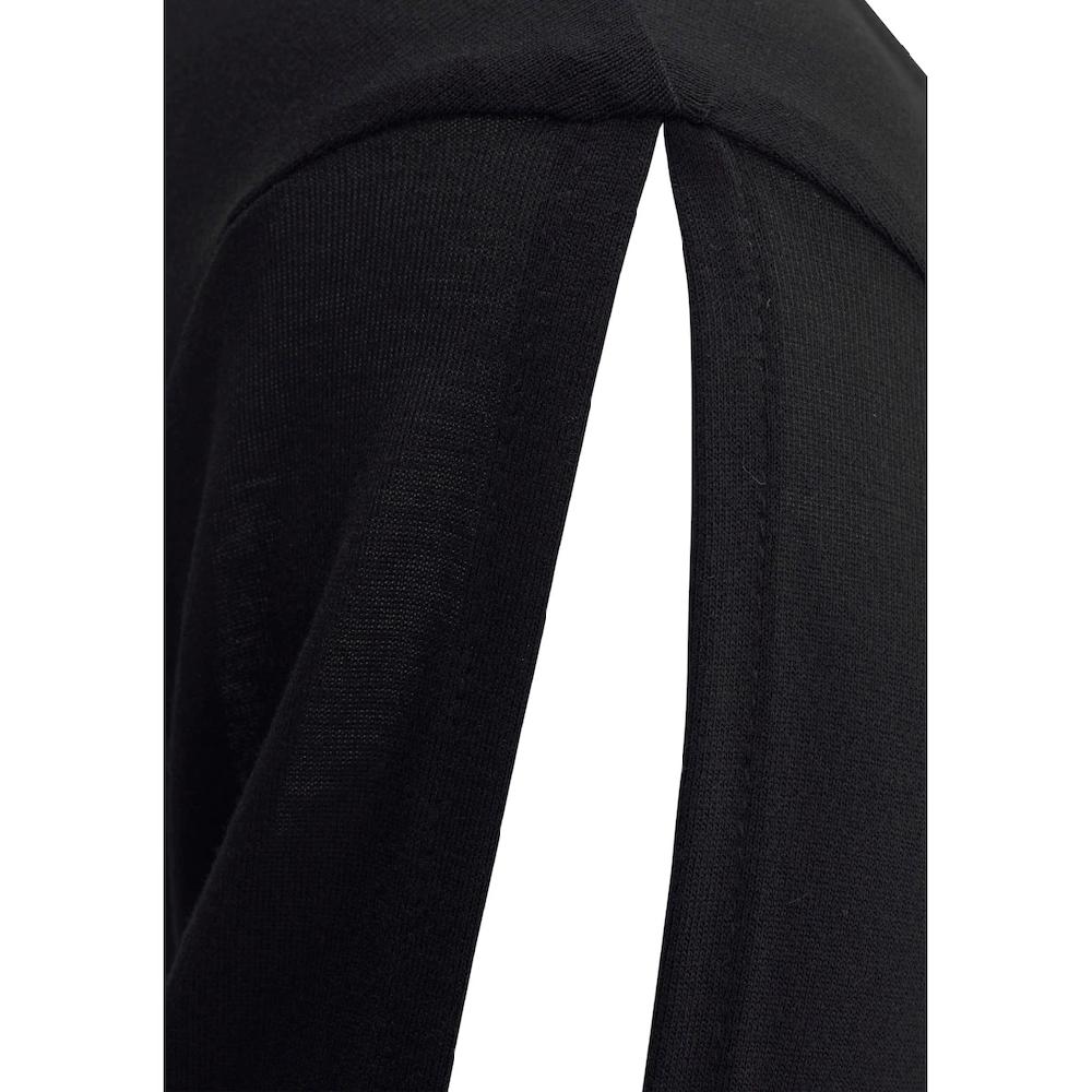 LASCANA Longshirt Mit Schlitzen An Den Ärmeln Shirtkleid Strandkleid