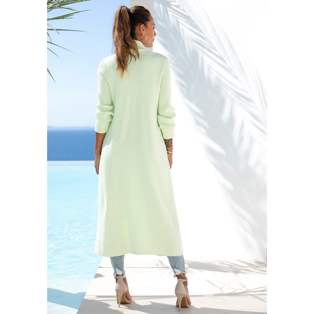 LASCANA Longstrickjacke