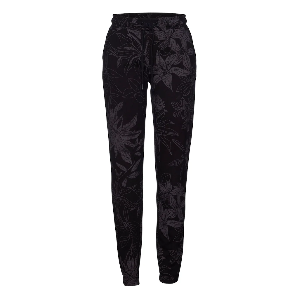 LASCANA Loungehose Mit Floralem Alloverdruck Loungeanzug