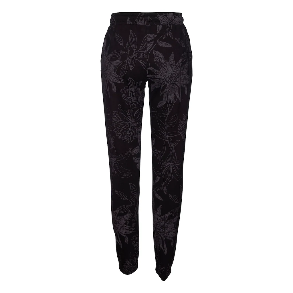 LASCANA Loungehose Mit Floralem Alloverdruck Loungeanzug