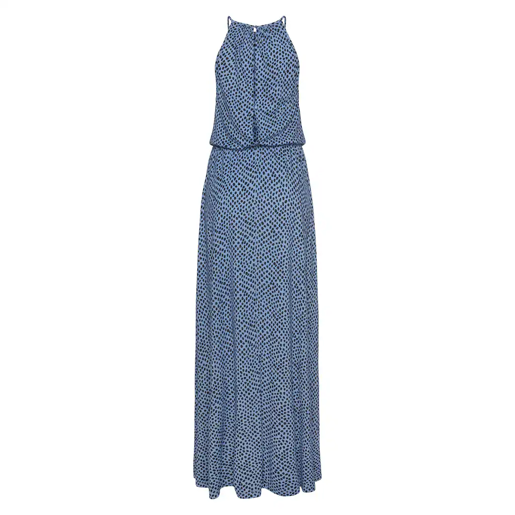 LASCANA Maxikleid Mit Alloverdruck Luftiges Sommerkleid Strandkleid