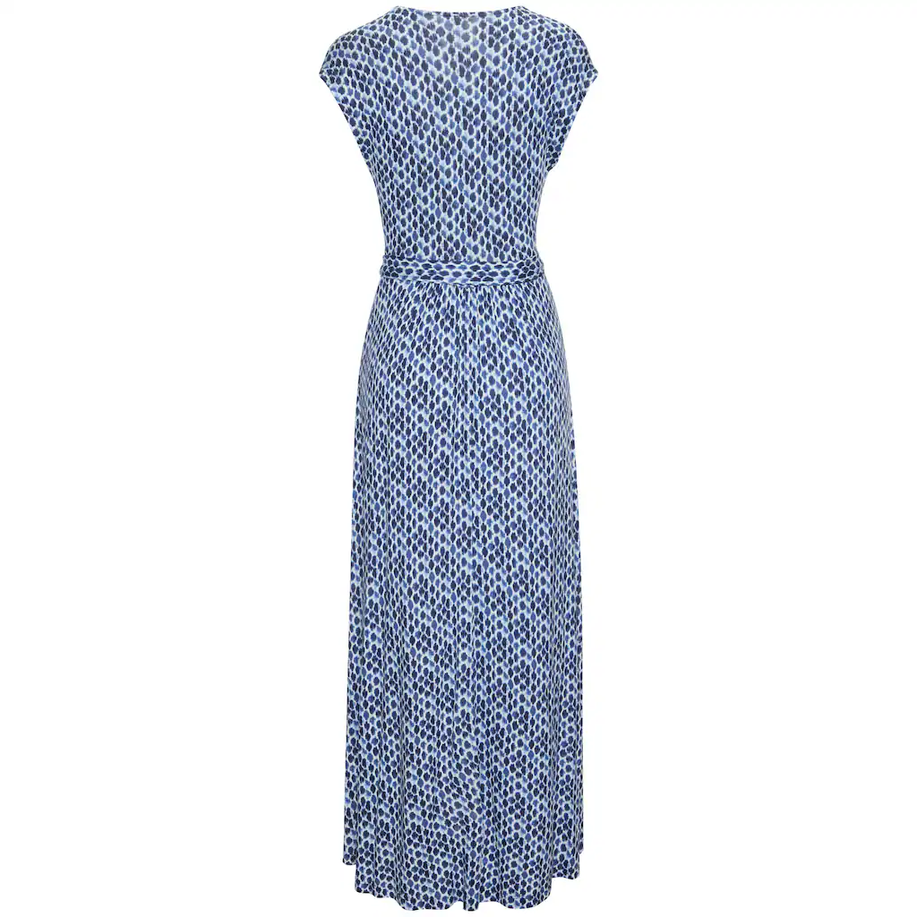 LASCANA Maxikleid Mit Bindegürtel Sommerkleid Strandkleid Bestellen