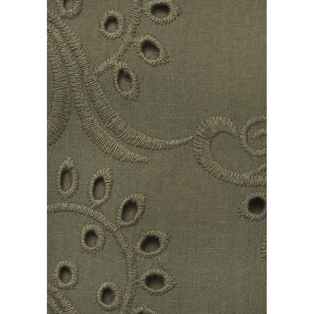 LASCANA Midikleid Mit Sommerlicher Lochstickerei