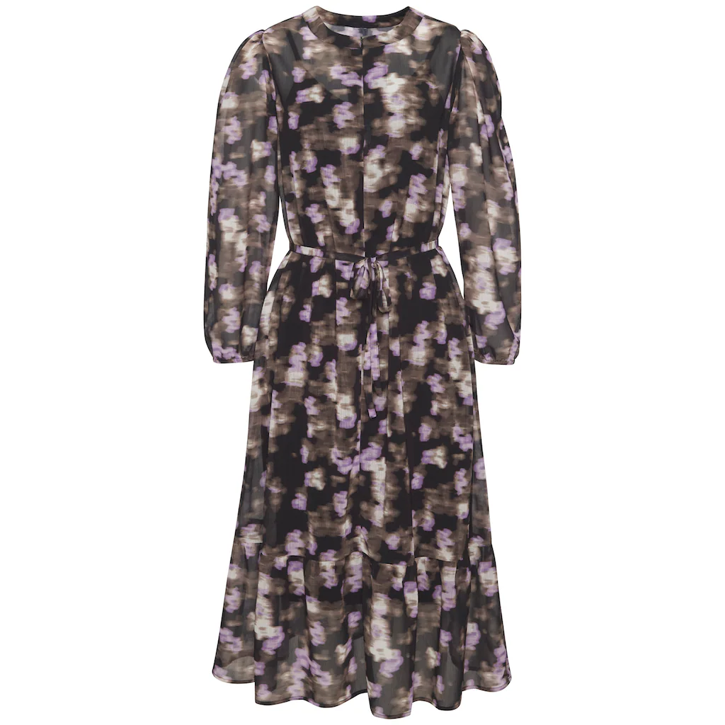 LASCANA Midikleid mit Unterkleid Chiffonkleid herbstlich festlich