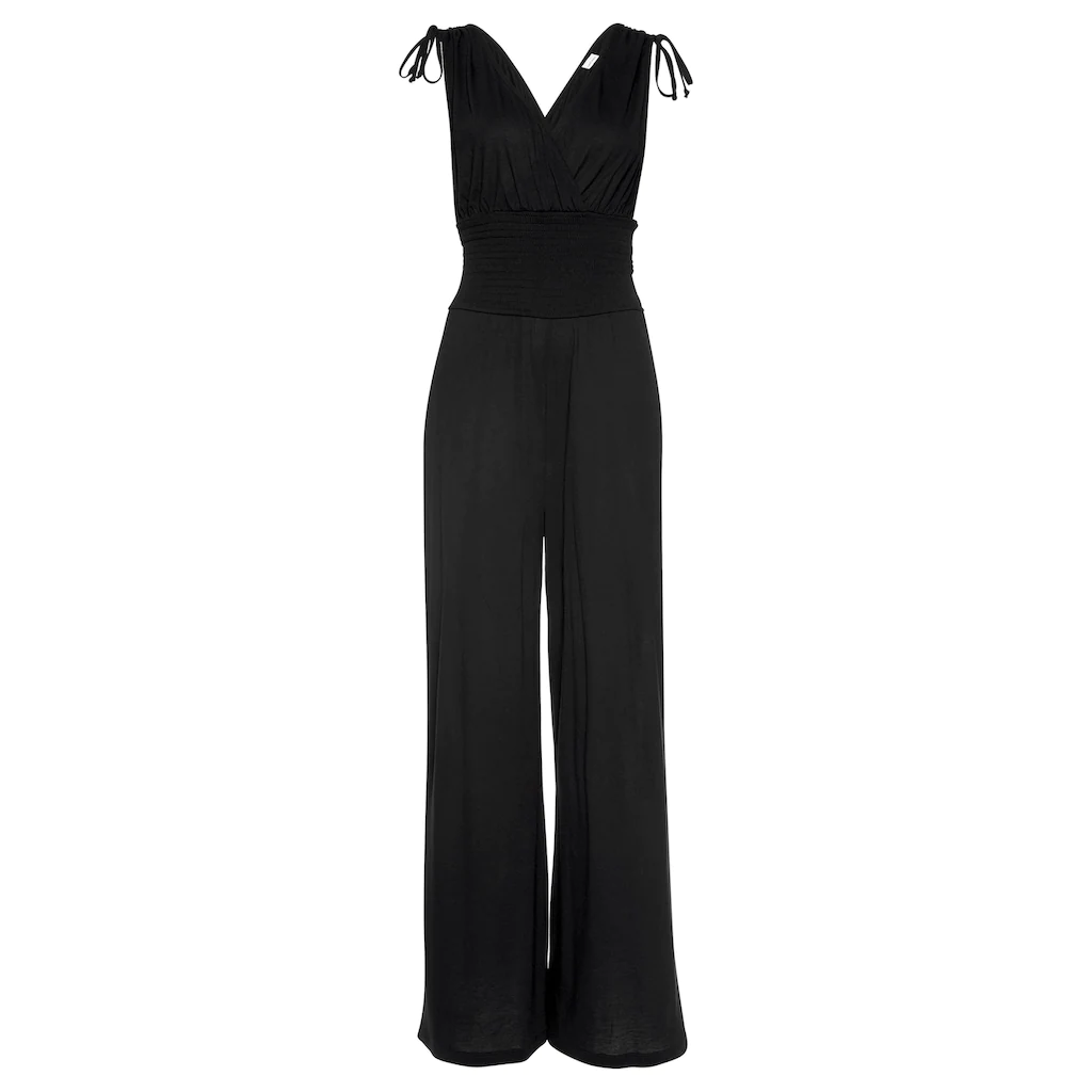 LASCANA Overall Mit Bändern Zum Raffen Der Träger Sommerlicher Jumpsuit