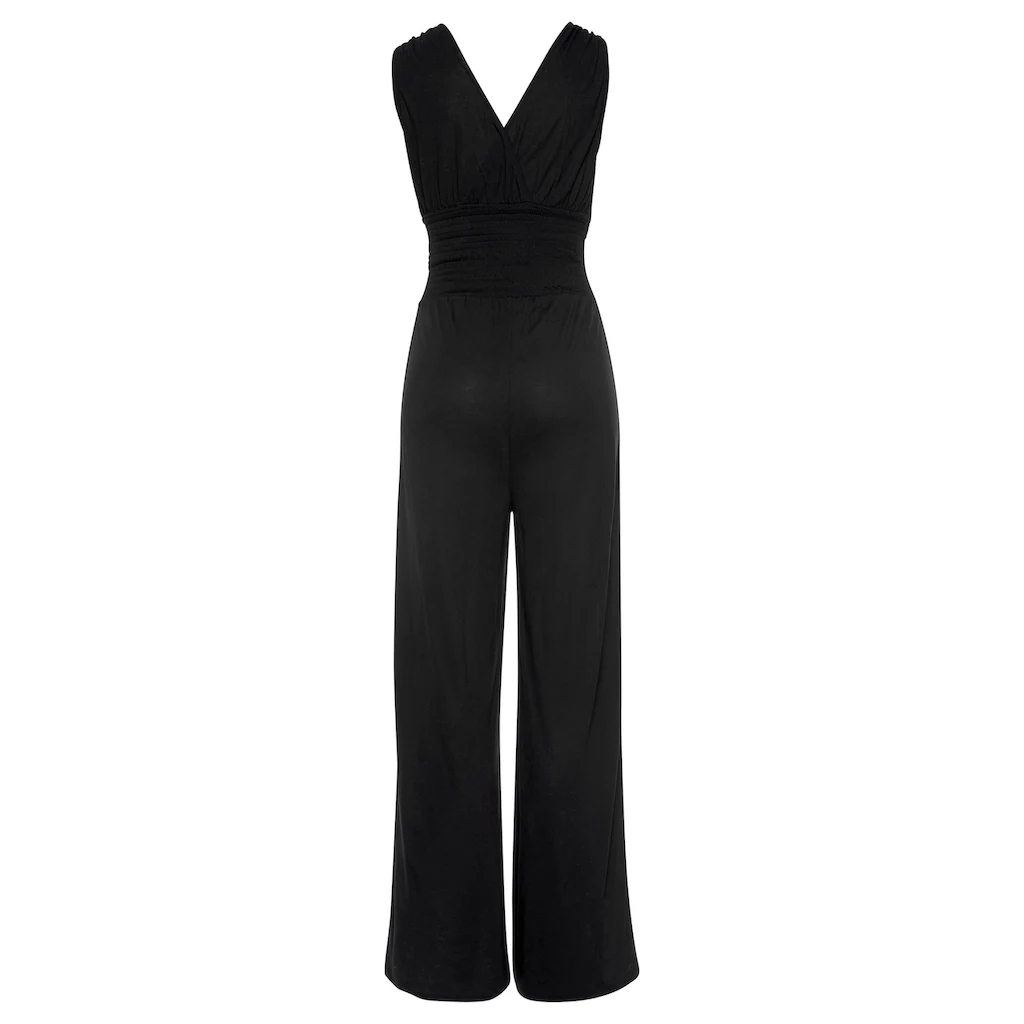 LASCANA Overall Mit Bändern Zum Raffen Der Träger Sommerlicher Jumpsuit