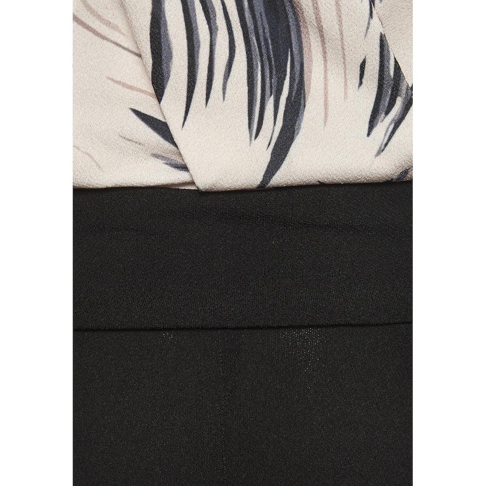 LASCANA Overall Mit Bedrucktem Oberteil Eleganter Jumpsuit Business-Look Festlich