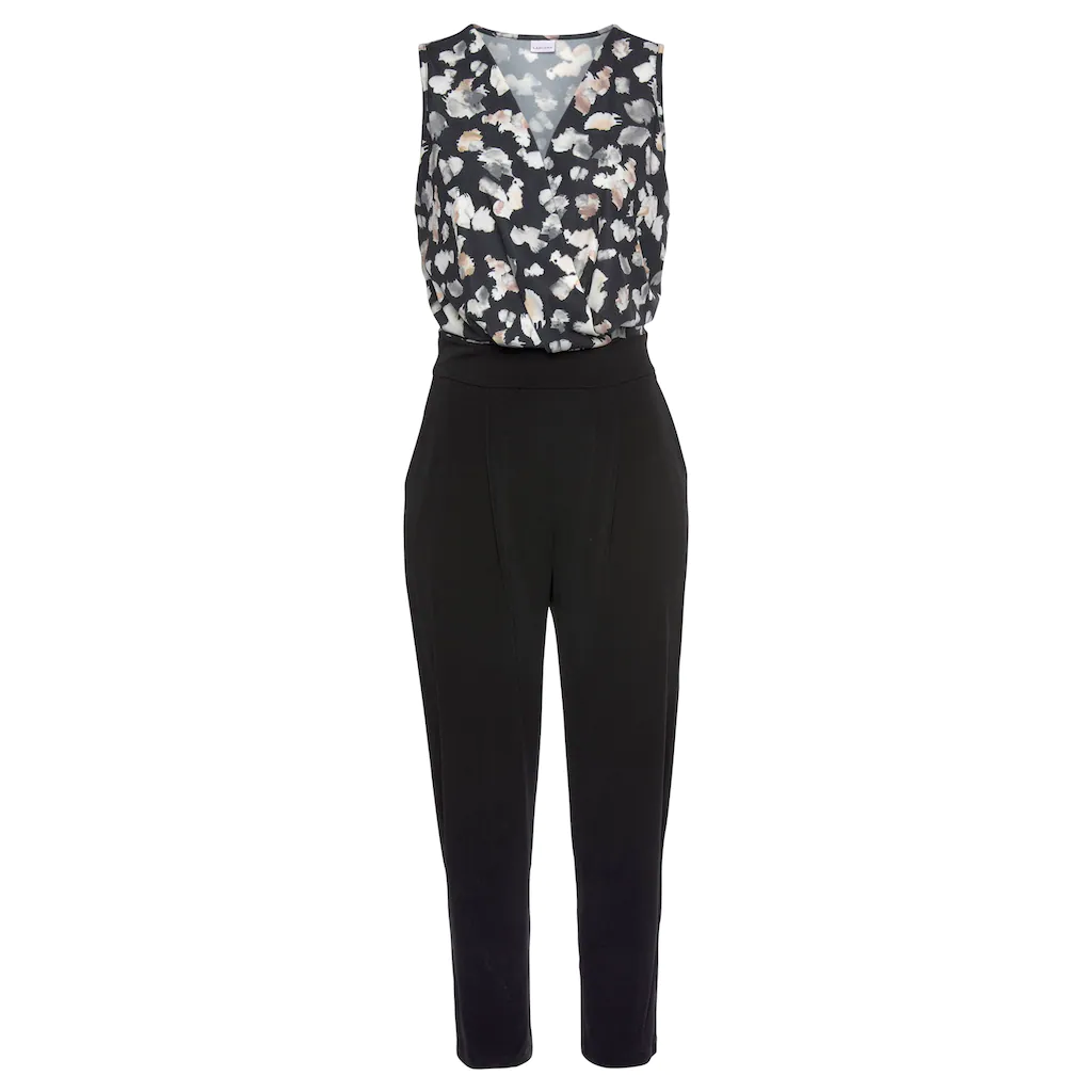 LASCANA Overall mit bedrucktem Oberteil