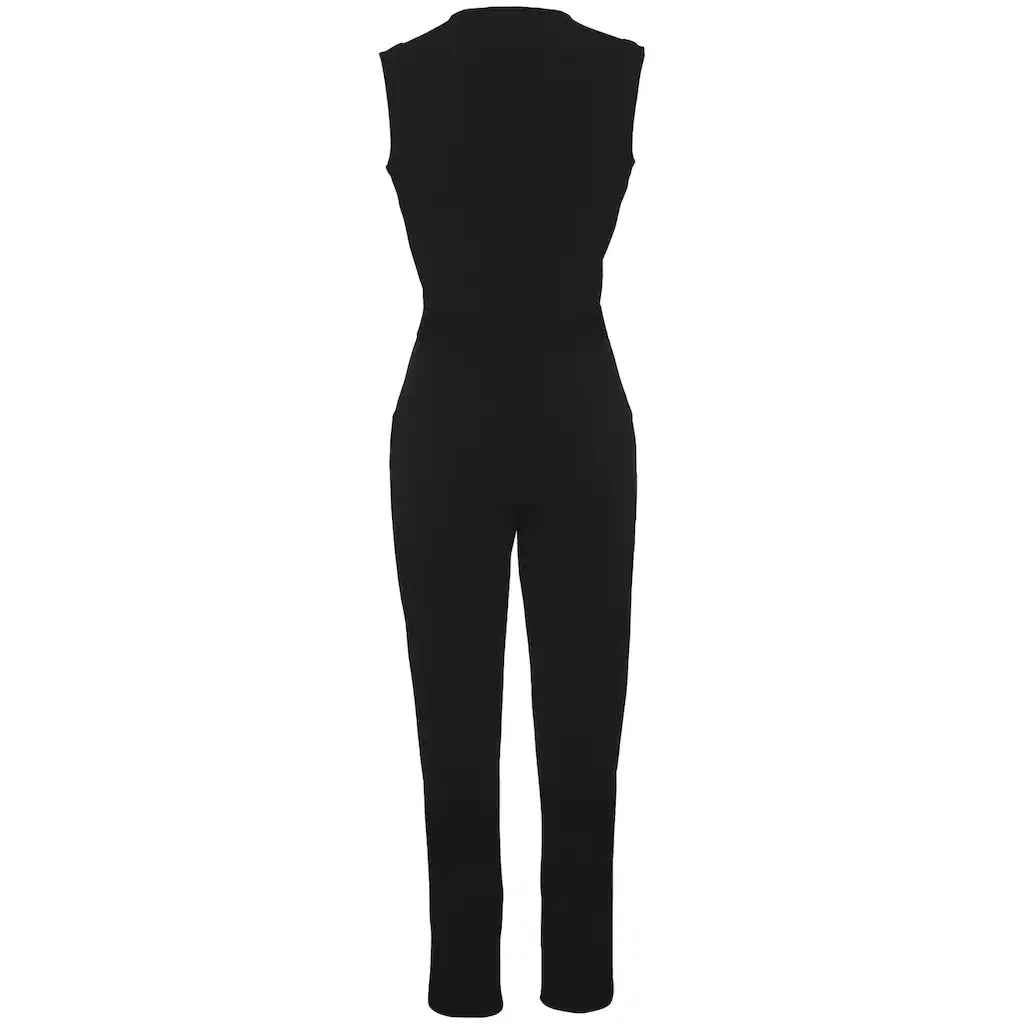 LASCANA Overall (mit Bindegürtel) Aus Knitterfreier Ware Eleganter Jumpsuit In Wickeloptik Bügelfrei