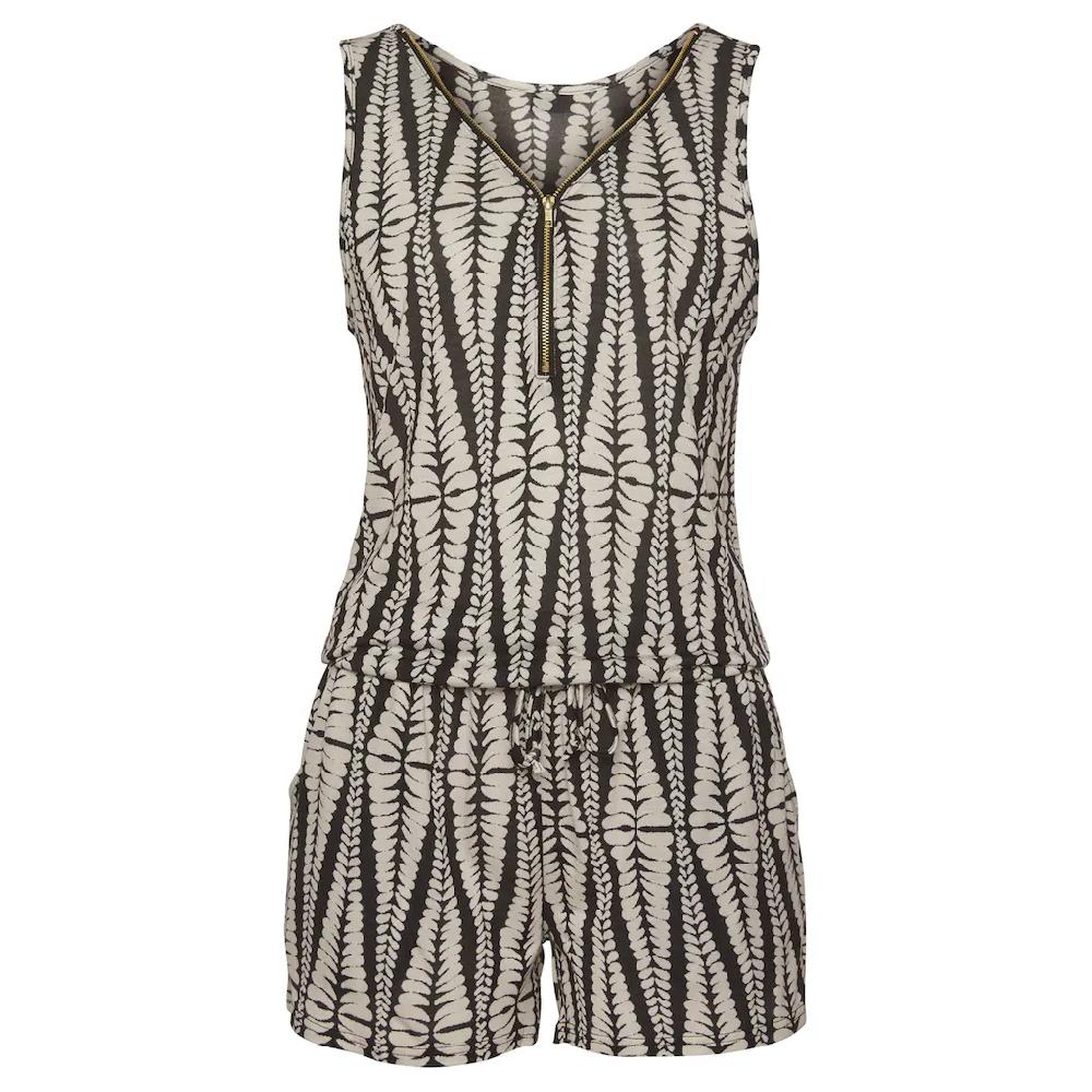 LASCANA Overall Mit Reißverschluss Am Ausschnitt Jumpsuit Mit Alloverprint