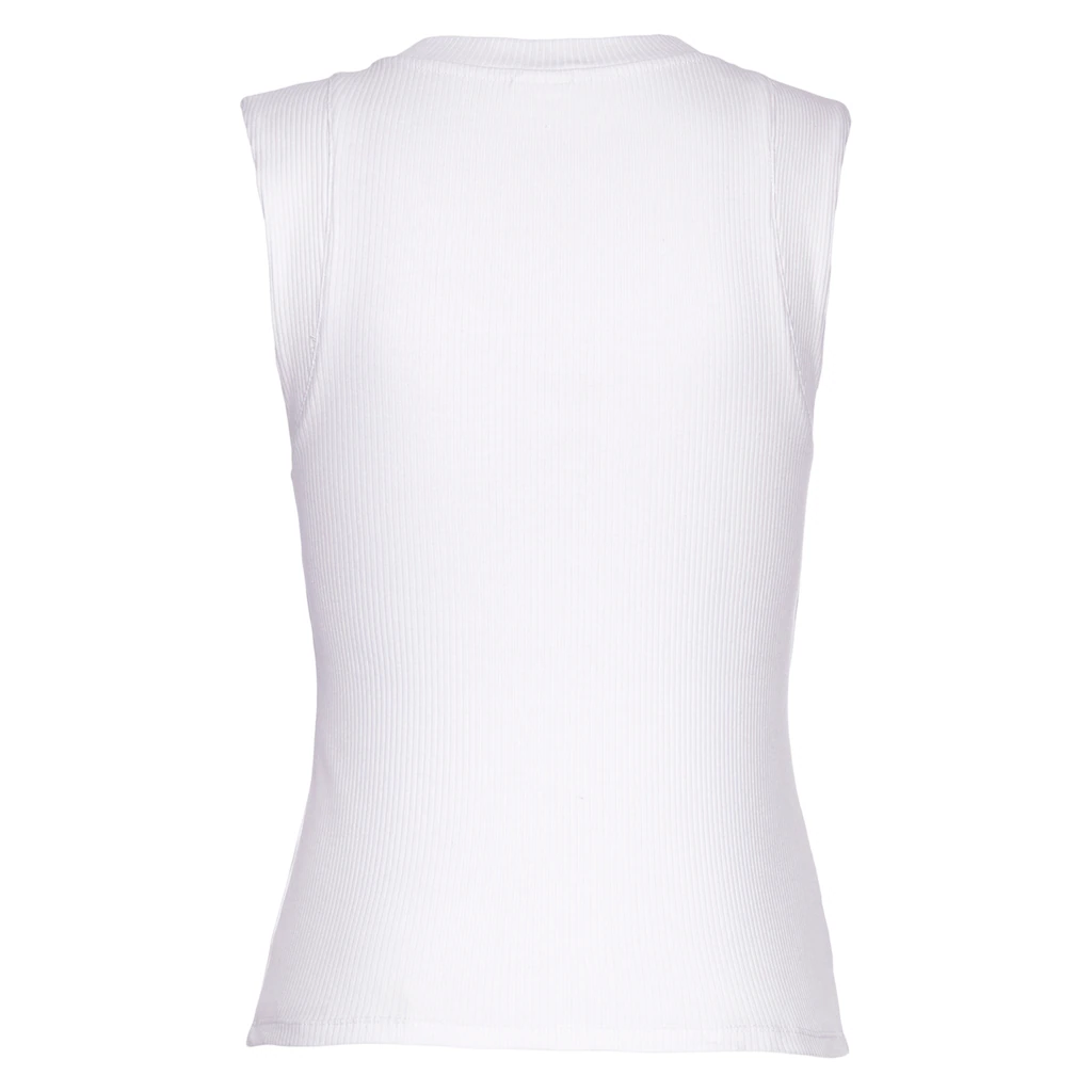 LASCANA Ripptanktop Mit Breiten Trägern Figurbetonte Passform