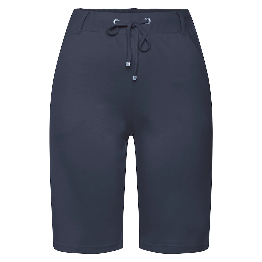 LASCANA Shorts Mit Gürtelschlaufen Und Bindeband Loungewear