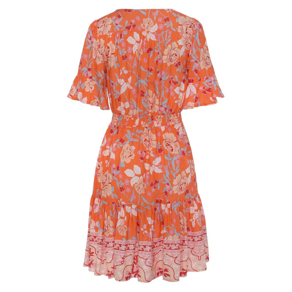 LASCANA Sommerkleid Mit Alloverdruck