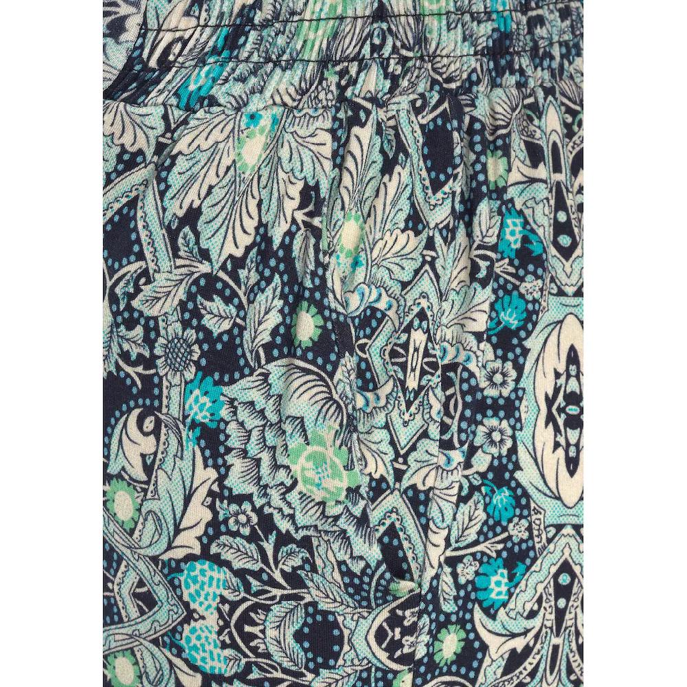LASCANA Strandhose Mit Ethnoprint Und Taschen Sommerhose Jerseyhose