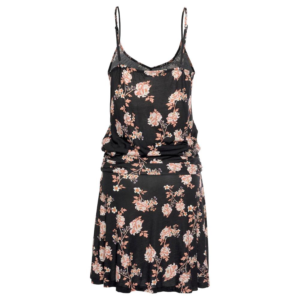 LASCANA Strandkleid Mit Floralem Alloverdruck Kurzes Sommerkleid Minikleid