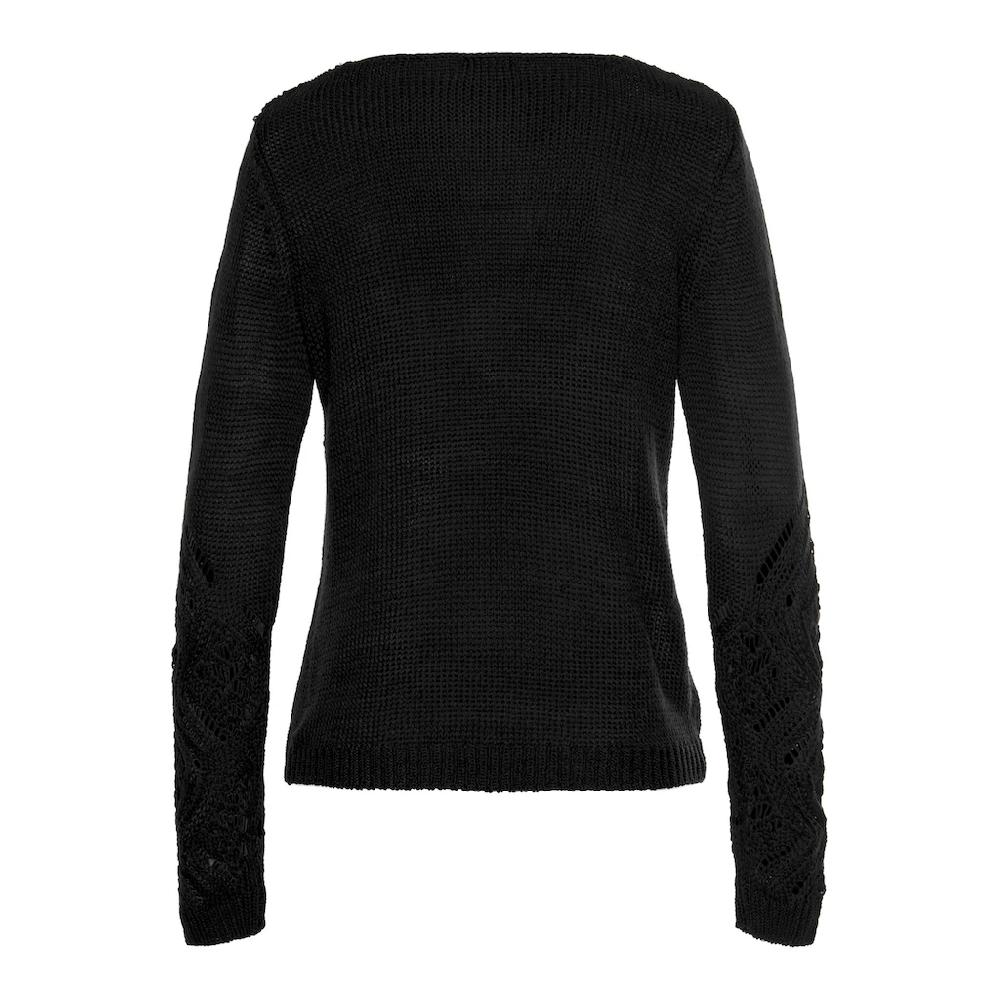LASCANA Strandpullover Mit Tollem Ajourmuster Am Ausschnitt Strickpullover Damenpullover
