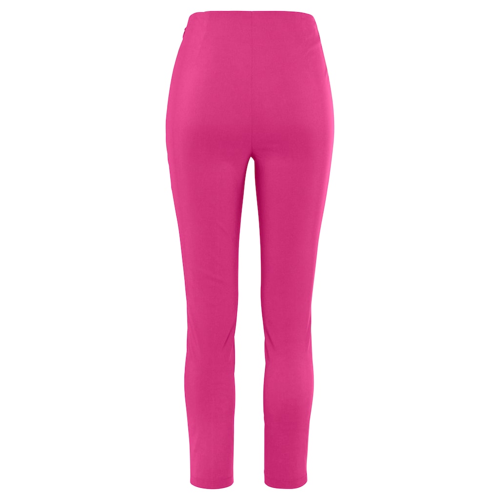 LASCANA Stretch-Hose Mit Figurschmeichelndem Bund Elegante Stoffhose In Schmaler Passform