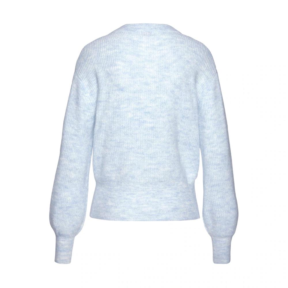 LASCANA Strickpullover In Melange-Optik Lockerer Damenpullover Basic