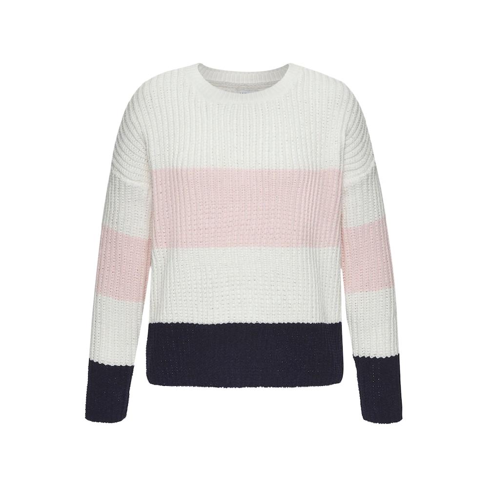 LASCANA Strickpullover Mit Modischen Querstreifen Legere Passform Bequem