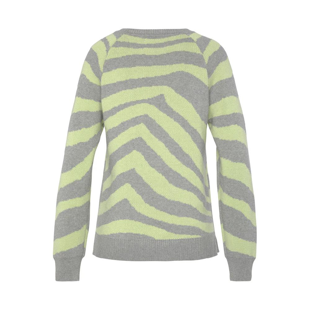 LASCANA Strickpullover Mit Zebramuster Leichter Damenpullover Mit Animalprint