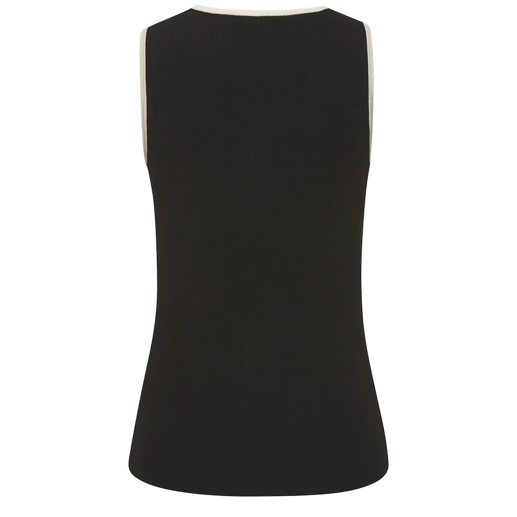 LASCANA Stricktop Aus Soften Feinstrick Basic Tanktop Schmale Passform