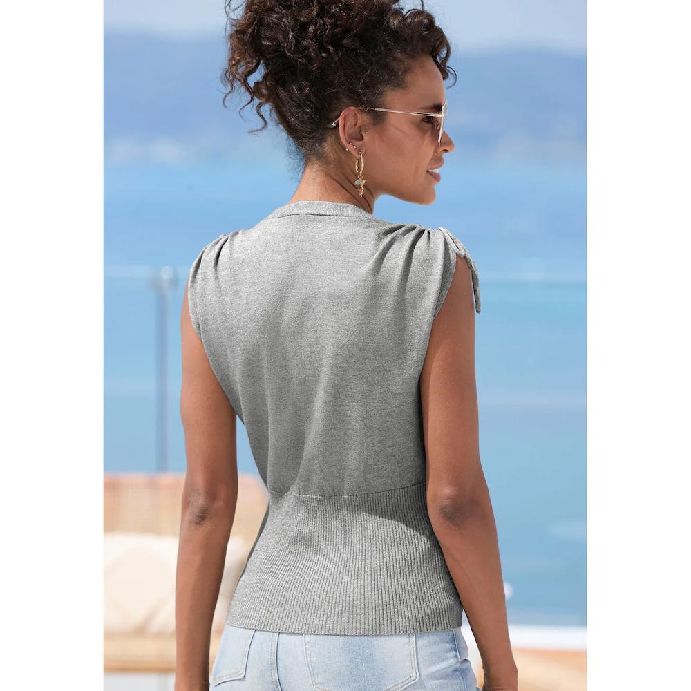 LASCANA Stricktop Mit Glänzendem Lurexgarn Online Kaufen