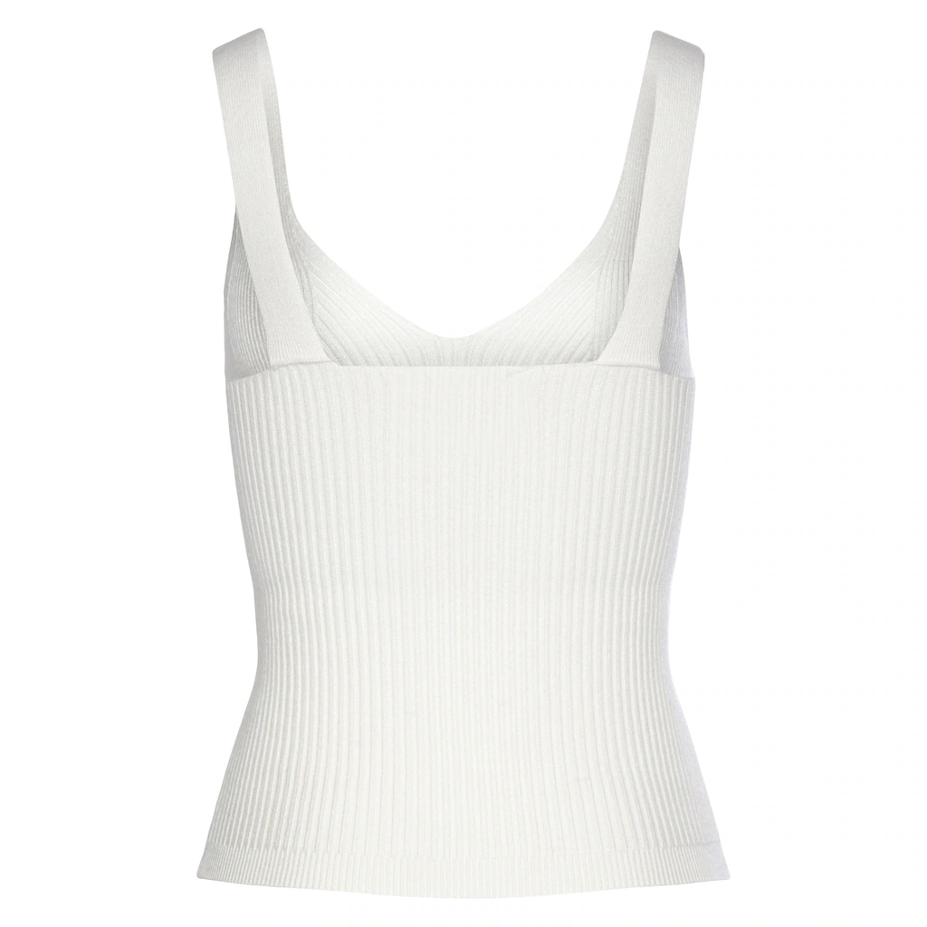 LASCANA Stricktop Mit Tollem Strickmuster Figurbetontes Damentop