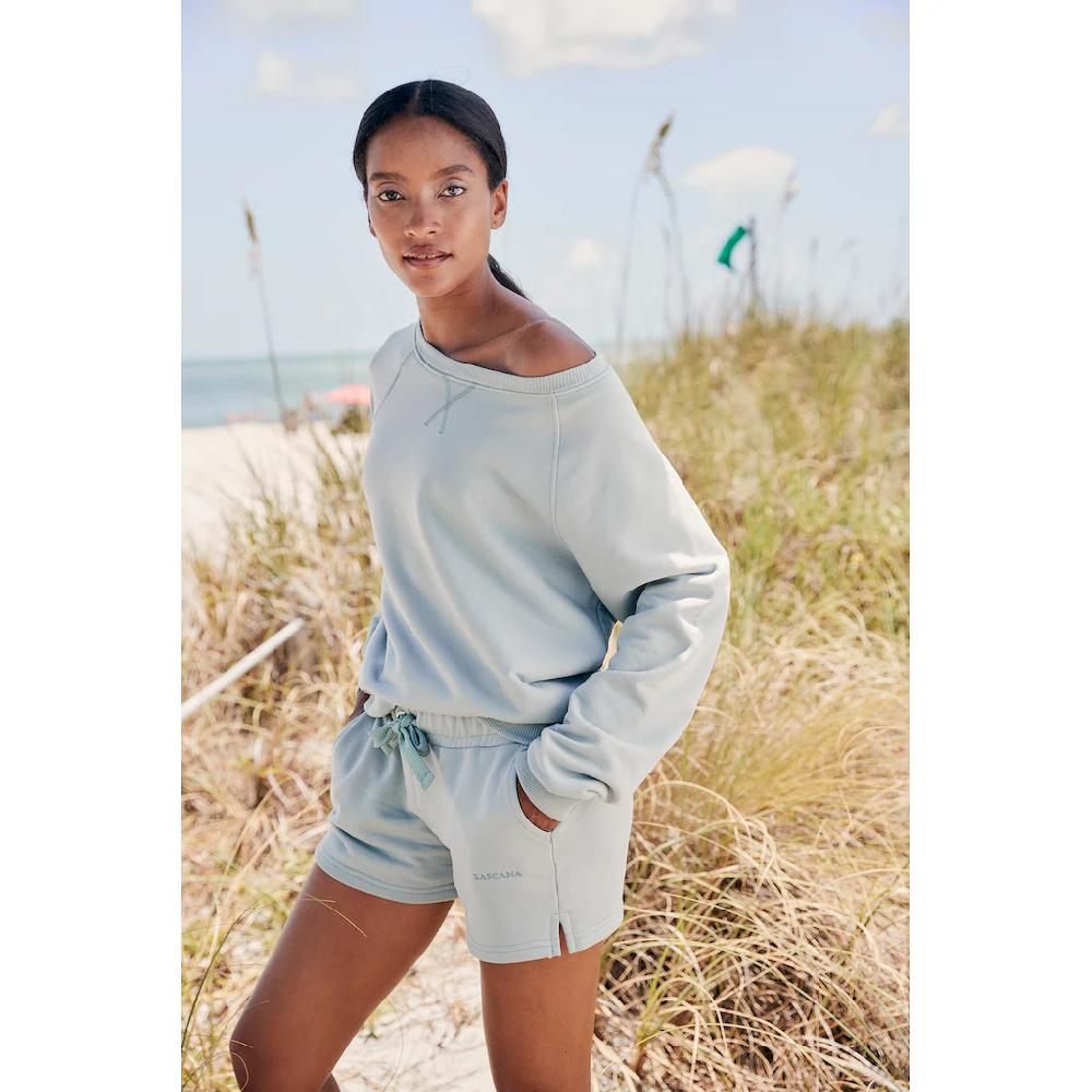 LASCANA Sweatshirt Aus Organischer Baumwolle Loungewear