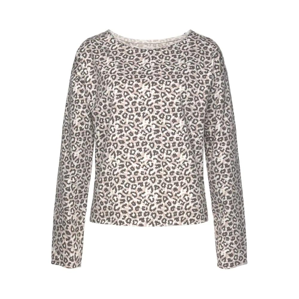 LASCANA Sweatshirt Langarmshirt In Locker Sitzendem Schnitt Loungewear
