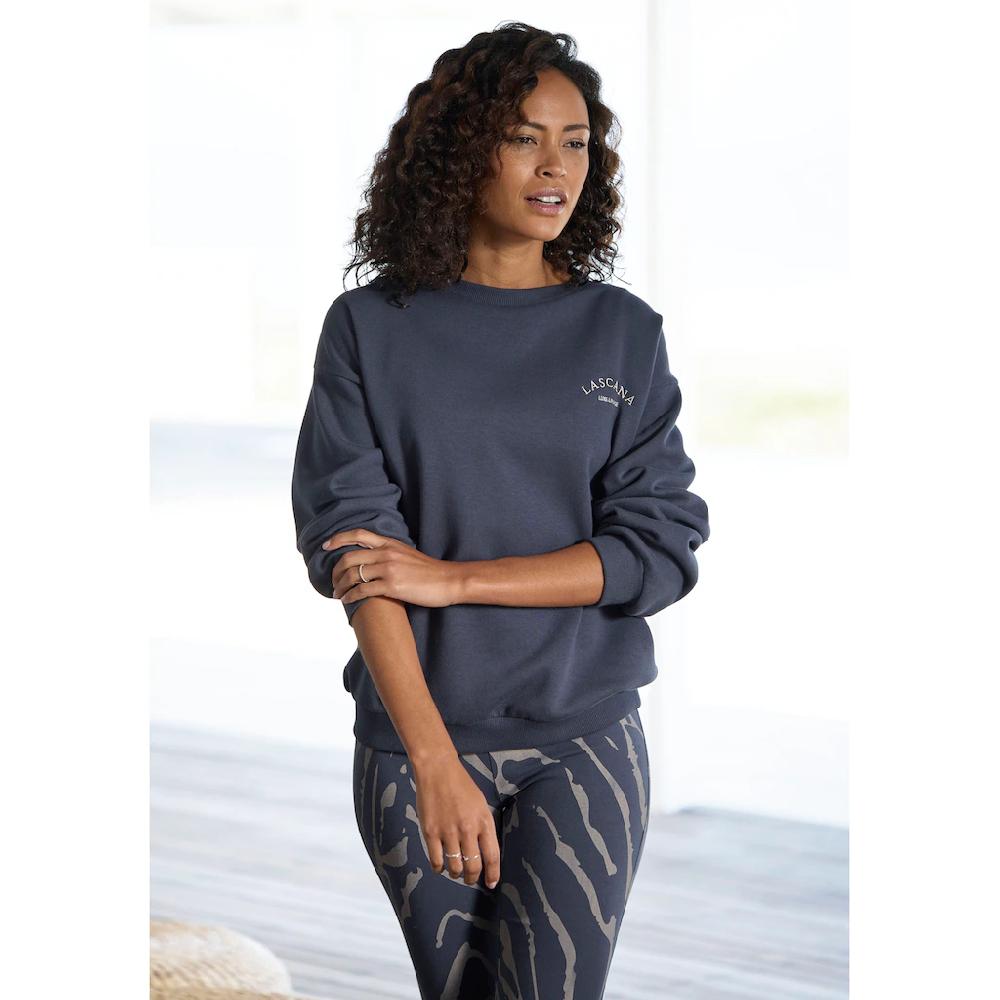 LASCANA Sweatshirt mit weiten Ärmeln Loungewear