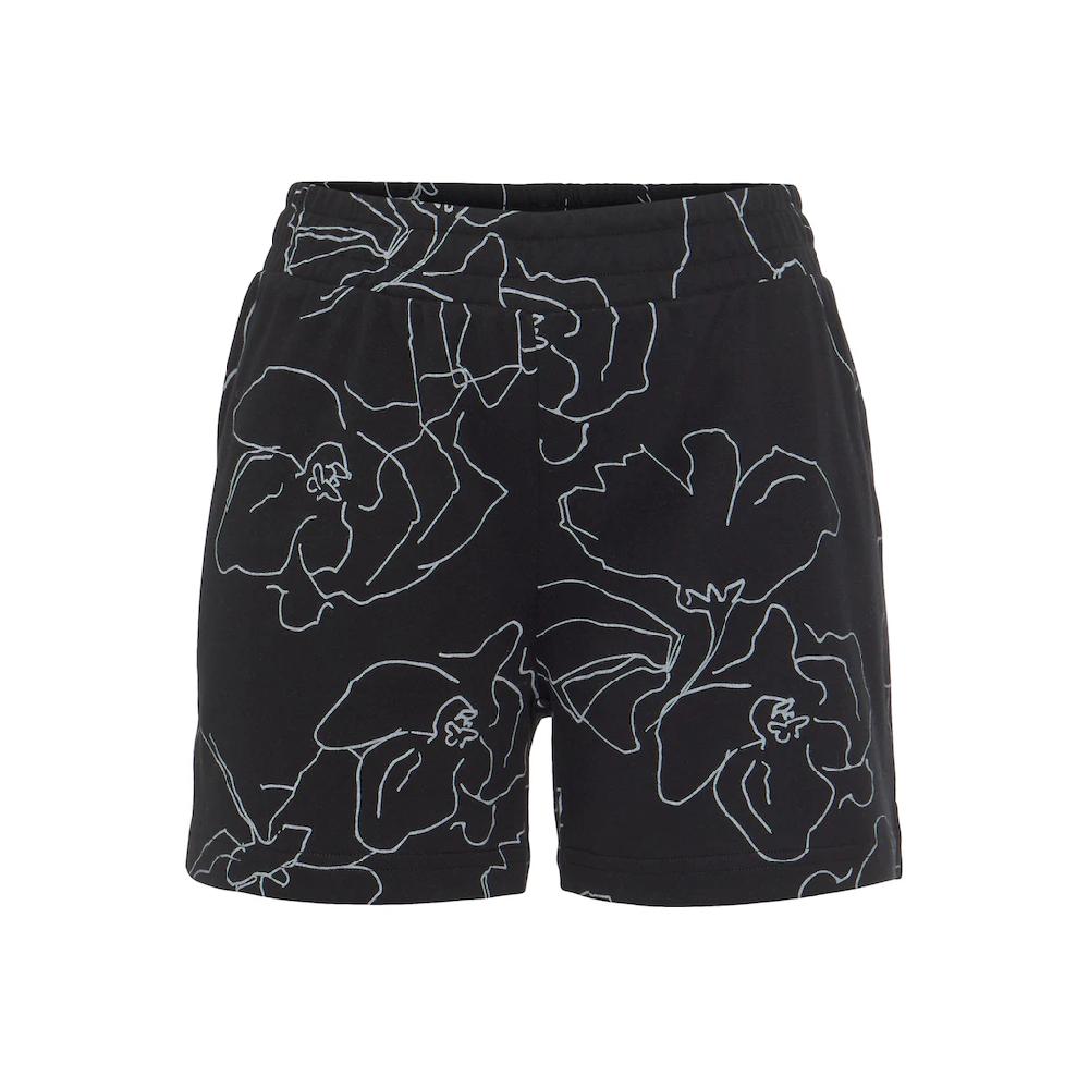 LASCANA Sweatshorts Mit Allover Blütendruck Loungewear