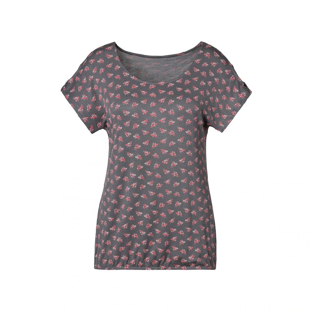 LASCANA T-Shirt »mit Kleinem Cut-Out Am Ärmel« Aus Weichem Viskose-Stretch